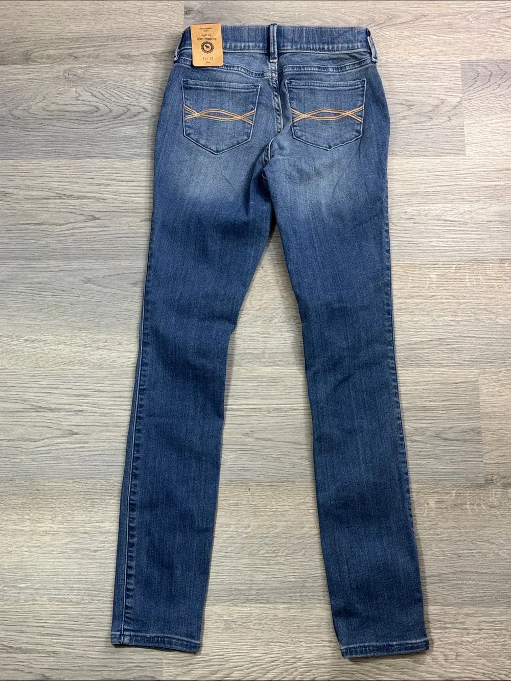Abercrombie Kids Pull-on Jean Leggings -‎ size 11/12 Slim NWT
